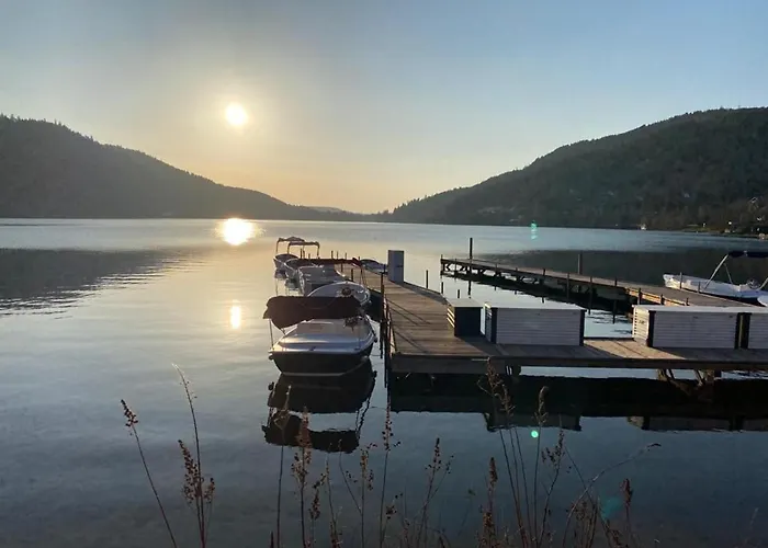 Spacieux A Avec Vue Sur Lac, 3 Chambres, Wi-fi Et Parking - Fr-1-589-761 公寓 *