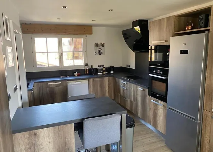 Spacieux A Avec Vue Sur Lac, 3 Chambres, Wi-fi Et Parking - Fr-1-589-761 公寓 热拉梅